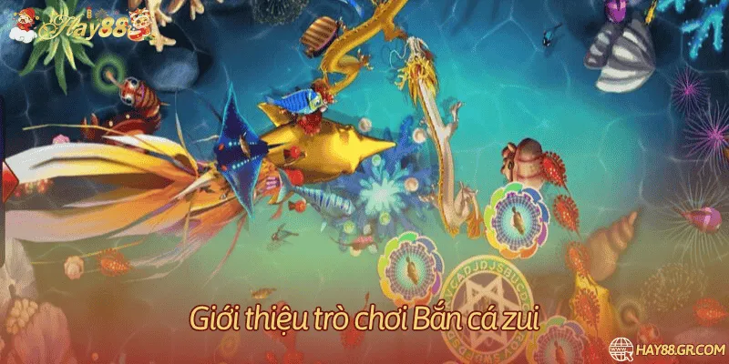 Thế giới đại dương đầy sắc màu trong siêu phẩm Bắn cá zui